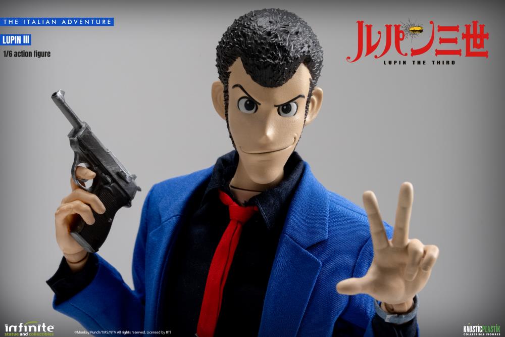 Lupin the Third L'Avventura Italiana Lupin (Standard Edition) 1/6 Scale Action Figure Gallery Image 19