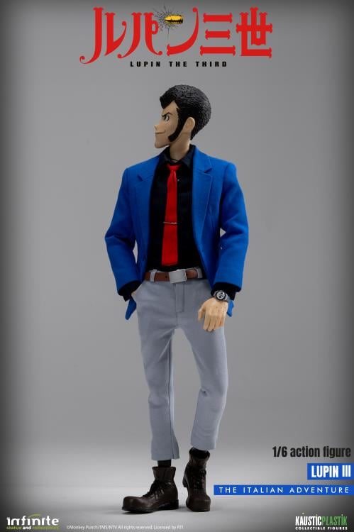 Lupin the Third L'Avventura Italiana Lupin (Standard Edition) 1/6 Scale Action Figure Gallery Image 4