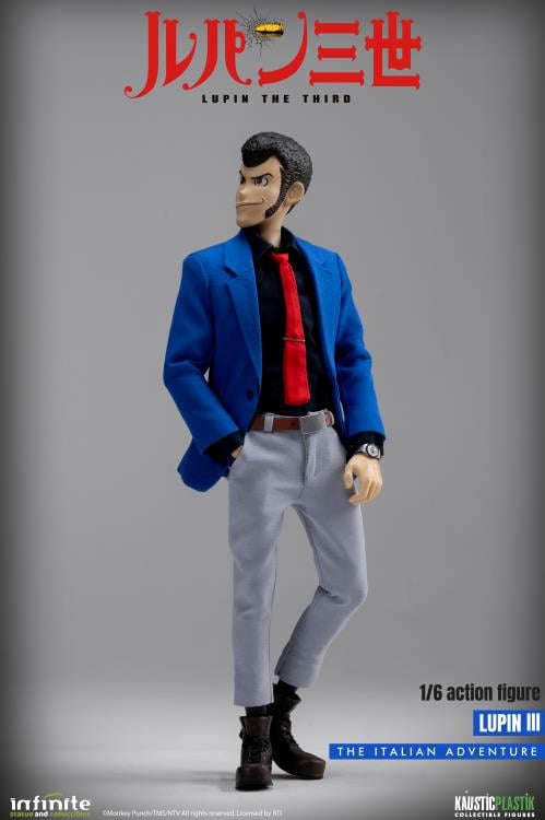 Lupin the Third L'Avventura Italiana Lupin (Standard Edition) 1/6 Scale Action Figure Gallery Image 5