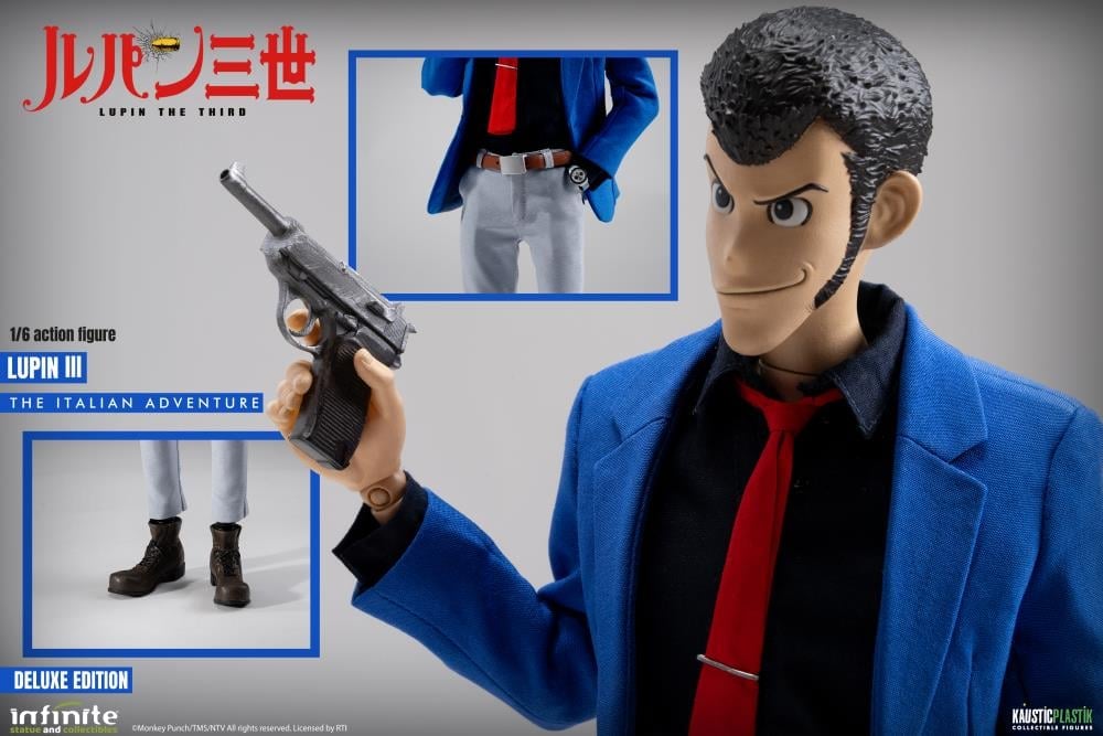LUPIN III ガンアクション　シリーズ Lupin the Third L'Avventura Italiana Lupin (Deluxe Edition) 1/6
