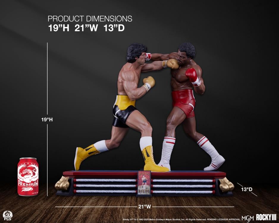 Rocky III Rocky Balboa & Apollo Creed 1/4 Scale Limited Edition Diorama Gallery Image 35