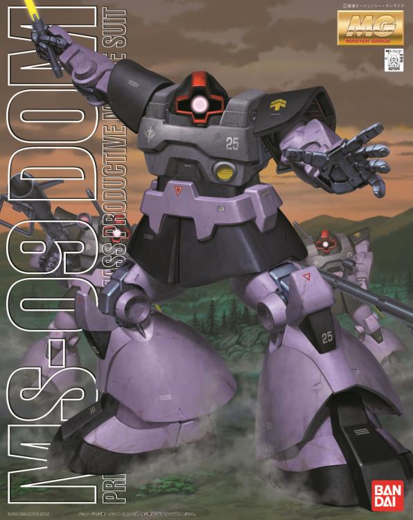 Mobile Suit Gundam MG MS-09 Dom 1/100 Scale Model Kit Gallery Image 4