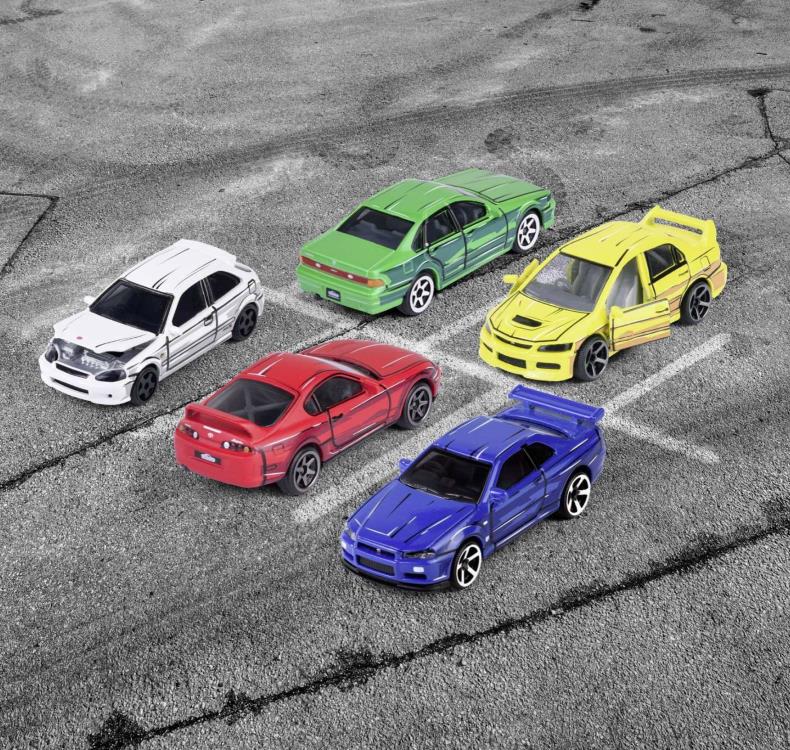 Majorette Japan Series Pack of 5 Model Cars Gallery Image 3