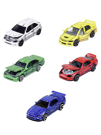 Majorette Japan Series Pack of 5 Model Cars Gallery Image 2
