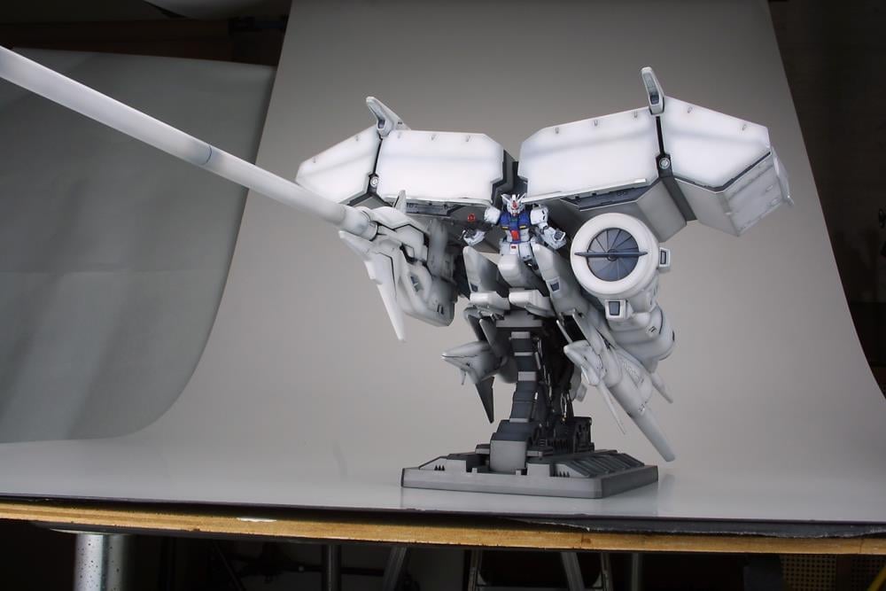Mobile Suit Gundam 0083: Stardust Memory HGUC Gundam RX-78 GP03 Dendrobium 1/144 Scale Model Kit Gallery Image 15