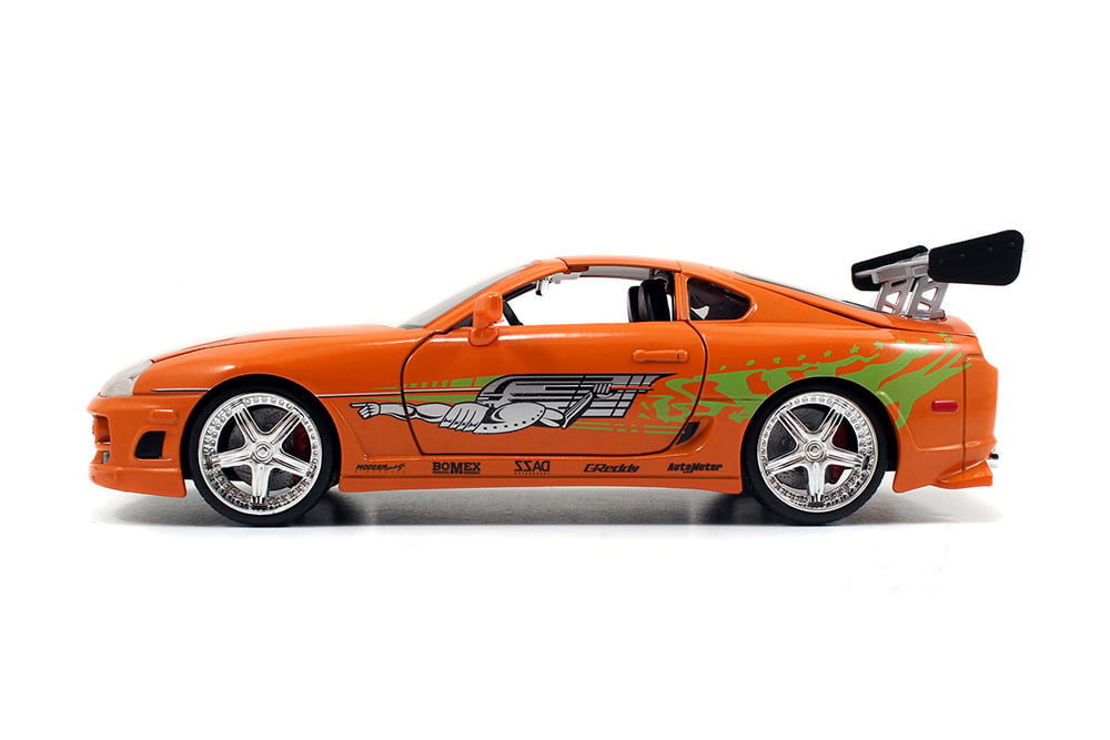 Fast & Furious Brian's Toyota Supra (Metallic Orange Ver.) 1/24 Scale Model Gallery Image 4