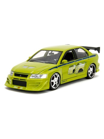 Fast & Furious Brian's Mitsubishi Lancer EVO VII 1/24 Scale Model Gallery Image 2