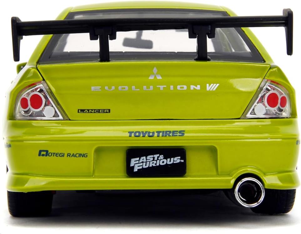 Fast & Furious Brian's Mitsubishi Lancer EVO VII 1/24 Scale Model Gallery Image 3