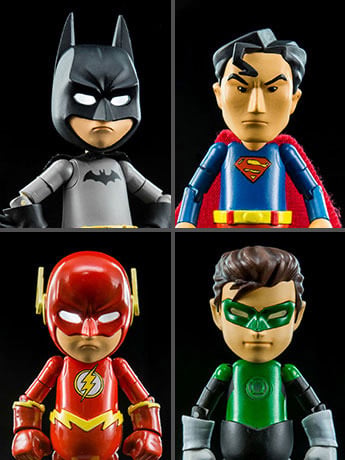 DC Comics Hybrid Metal Figuration Justice League Series 0.5 Box of