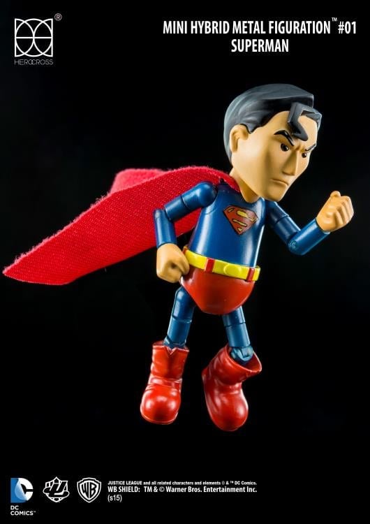 DC Comics Hybrid Metal Figuration Justice League Series 0.5 Box of 4 Mini Figures Gallery Image 17