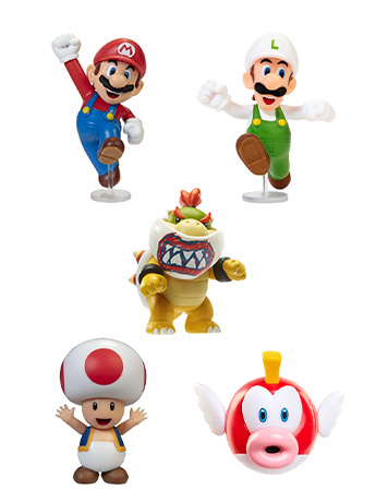 mario様 リクエスト 5点 まとめ商品 World of Nintendo 2.5-Inch Scale Wave 53 Set of 5 Limited