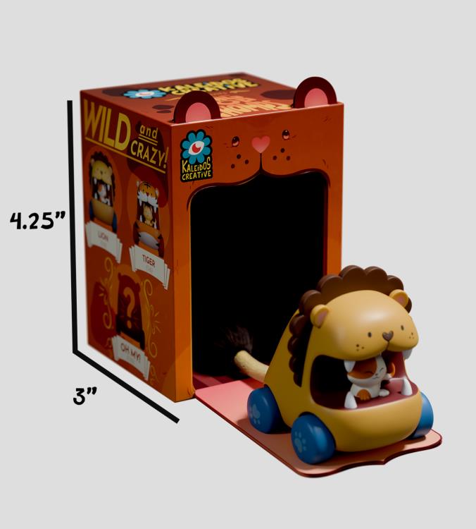 Big Top Chomps Box of 6 Random Pull-back Cars Gallery Image 4