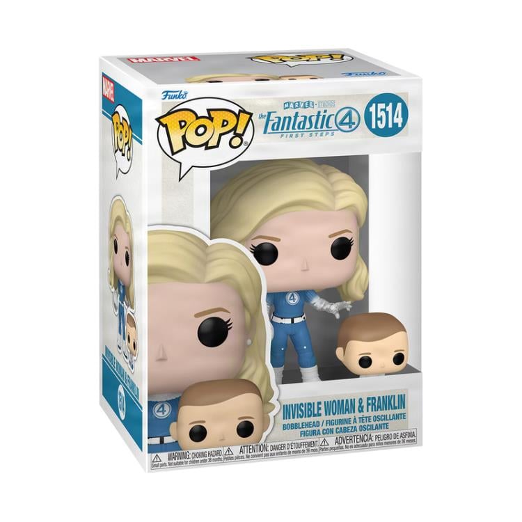 The Fantastic Four: First Steps Pop! Movies #1514 Invisible Woman & Franklin Gallery Image 3