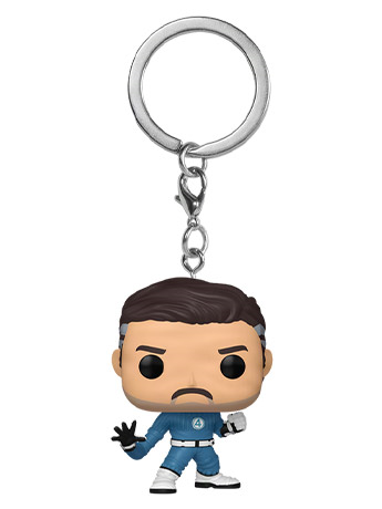 The Fantastic Four: First Steps Pocket Pop! Keychain Mister Fantastic Gallery Image 2