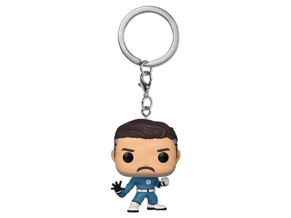 The Fantastic Four: First Steps Pocket Pop! Keychain Mister Fantastic Gallery Image 1