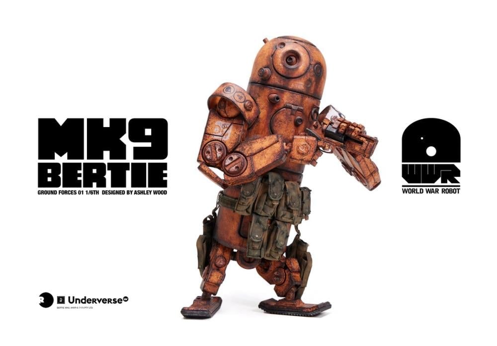 War War Robot Desert Alpha Bertie MK9 1/6 Scale Action Figure
