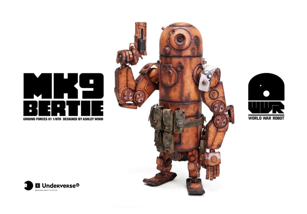 War War Robot Desert Alpha Bertie MK9 1/6 Scale Action Figure