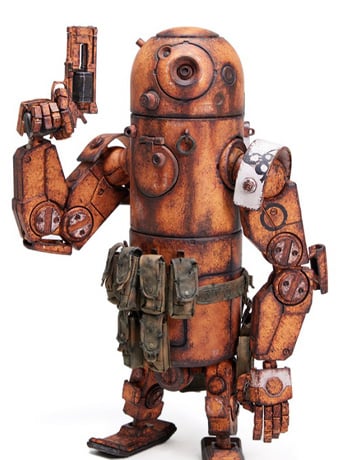 War War Robot Desert Alpha Bertie MK9 1/6 Scale Action Figure