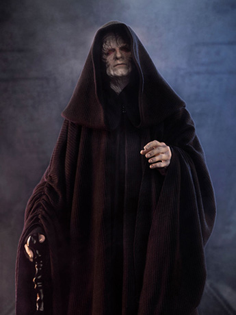 Star Wars Hyperreal Emperor Palpatine 1/3 Scale Limited Edition Statue Gallery Image 2