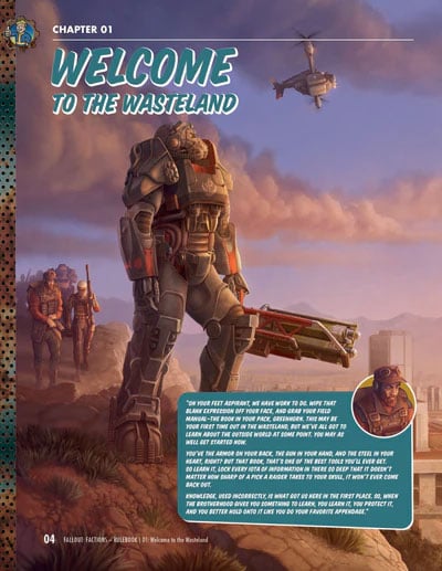 Fallout Factions: Core Rulebook Gallery Image 3