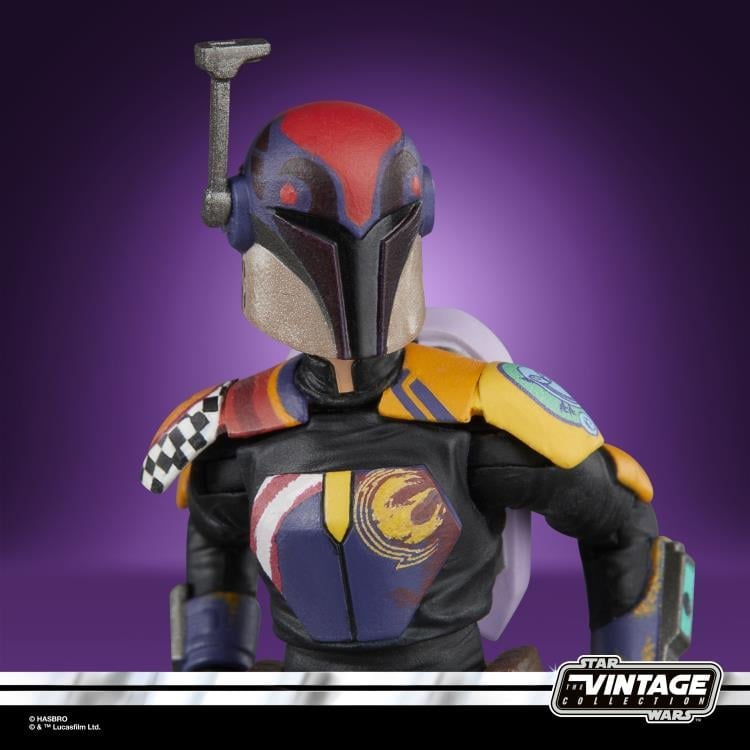 Star Wars: The Vintage Collection Sabine Wren and Chopper Mural Exclusive Action Figure Two-Pack (Rebels) Gallery Image 10