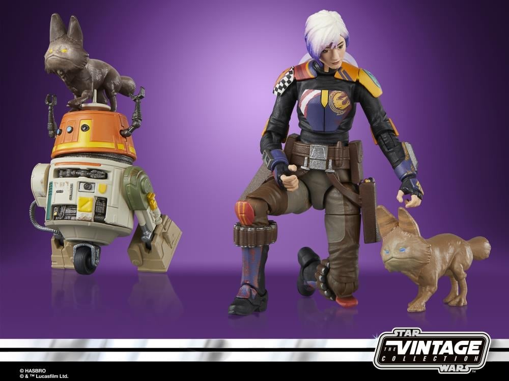 Star Wars: The Vintage Collection Sabine Wren and Chopper Mural
