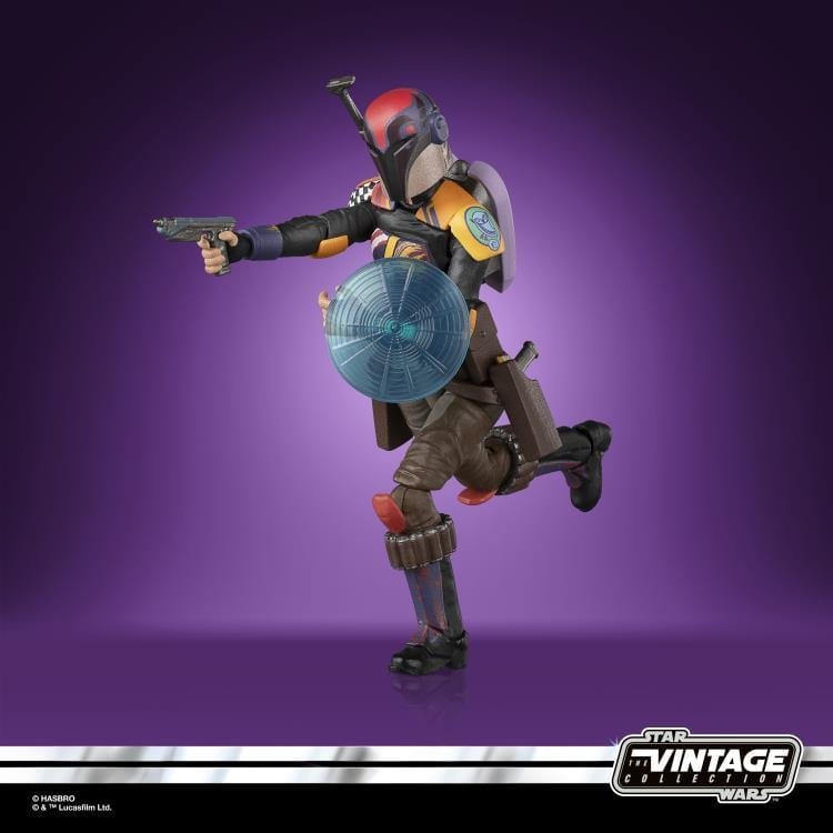 Star Wars: The Vintage Collection Sabine Wren and Chopper Mural Exclusive Action Figure Two-Pack (Rebels) Gallery Image 7
