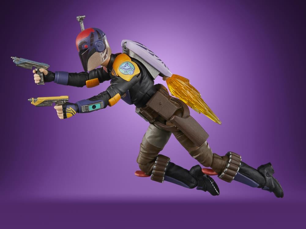 Star Wars: The Vintage Collection Sabine Wren and Chopper Mural Exclusive Action Figure Two-Pack (Rebels) Gallery Image 9