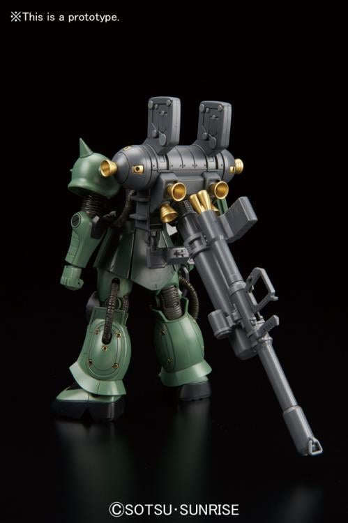 Mobile Suit Gundam Thunderbolt HGGT Zaku & Big Gun 1/144 Scale Model Kit Gallery Image 4