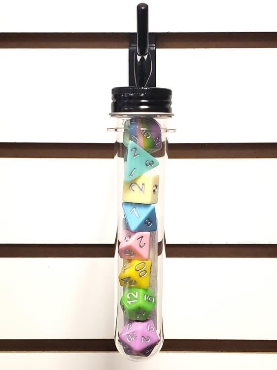 Old School Gradients Pastel Rainbow Acrylic Resin Dice Set Gallery Image 4