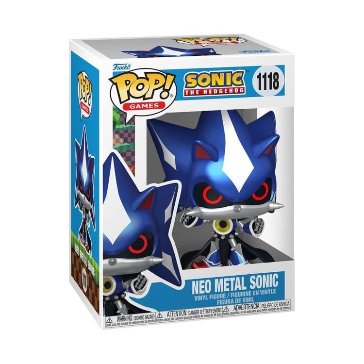 Sonic the Hedgehog Pop! Games #1118 Neo Metal Sonic (Metallic) Gallery Image 4