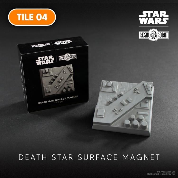 Star Wars: A New Hope Parts of the Galaxy Death Star Surface Tile 04 Magnet Gallery Image 3
