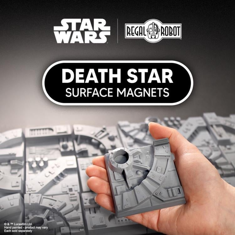 Star Wars: A New Hope Parts of the Galaxy Death Star Surface Tile 04 Magnet Gallery Image 4