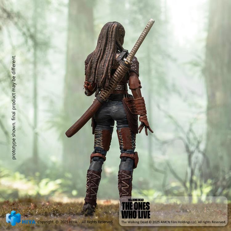 The Walking Dead: The Ones Who Lived Exquisite Mini Series Michonne PX Previews Exclusive 1/18 Scale Action Figure Gallery Image 6