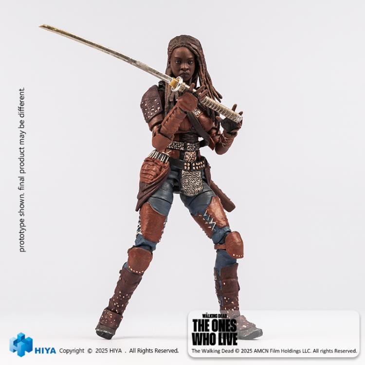 The Walking Dead: The Ones Who Lived Exquisite Mini Series Michonne PX Previews Exclusive 1/18 Scale Action Figure Gallery Image 9
