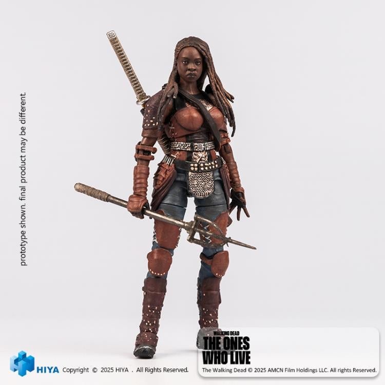 The Walking Dead: The Ones Who Lived Exquisite Mini Series Michonne PX Previews Exclusive 1/18 Scale Action Figure Gallery Image 7