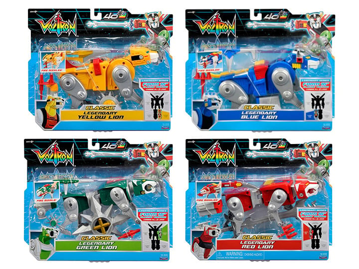 Voltron: Defender of the Universe 40th Anniversary Classic Set of