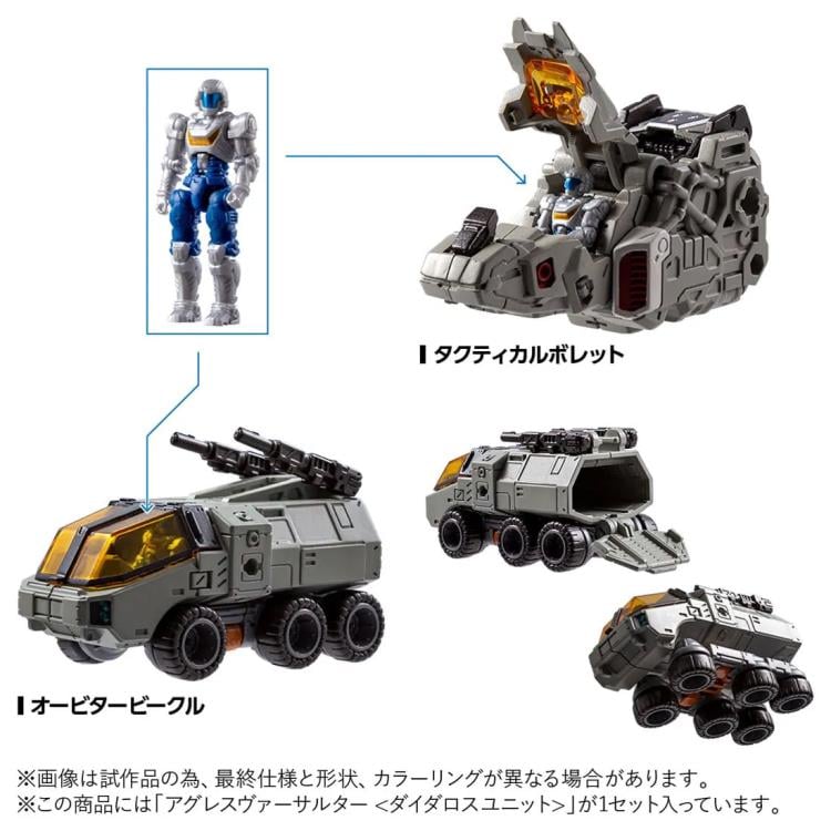 Diaclone TM-36 Tactical Mover Aggress Versaulter (Daedalus Unit)