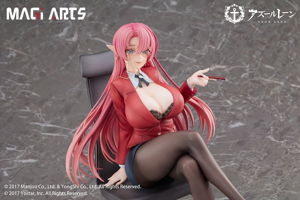 Azur Lane Duke of York (The Chic Counselor Ver.) 1/6 Scale Figure (with Bonus) Gallery Image 16