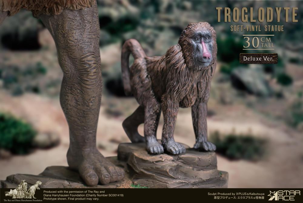 Sinbad and the Eye of the Tiger Troglodyte (Deluxe Ver.) Soft Vinyl Statue Gallery Image 7