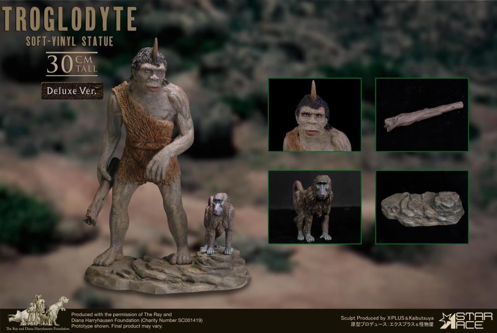 Sinbad and the Eye of the Tiger Troglodyte (Deluxe Ver.) Soft Vinyl Statue Gallery Image 8
