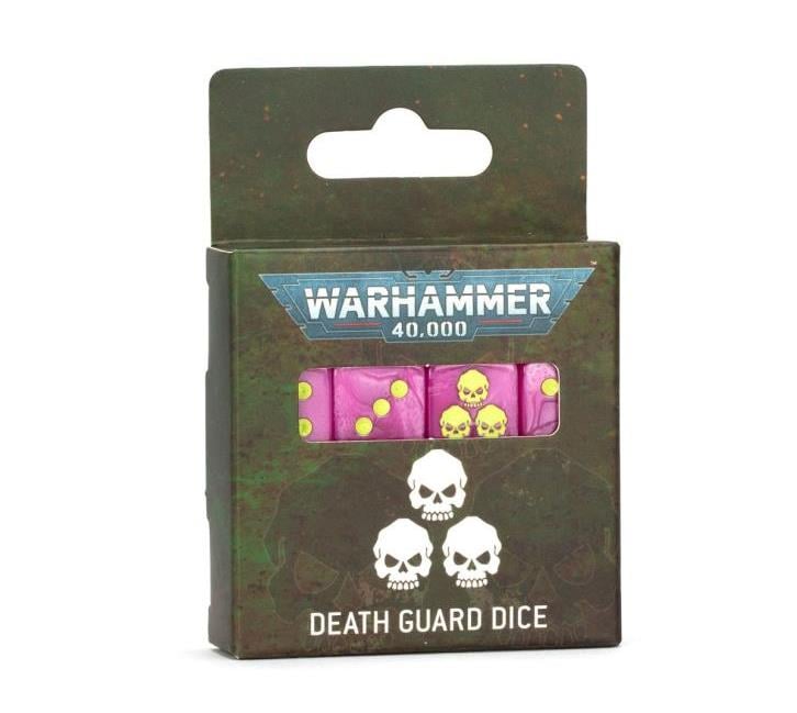 Warhammer 40,000 Death Guard Dice Set Gallery Image 3