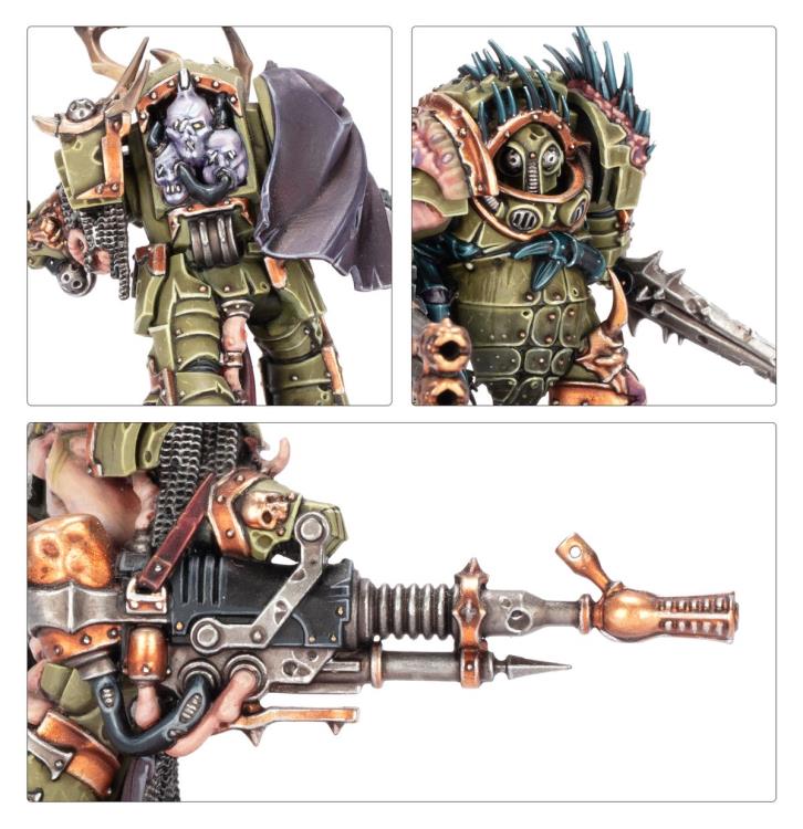 Warhammer 40,000 Death Guard Battleforce Poxwrought Vector Citadel Miniatures Set Gallery Image 6