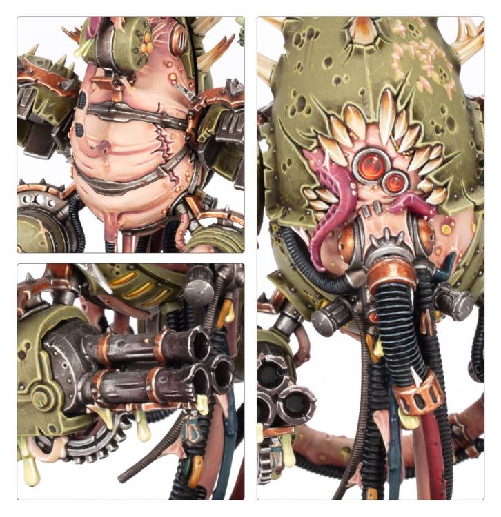 Warhammer 40,000 Death Guard Battleforce Poxwrought Vector Citadel Miniatures Set Gallery Image 8