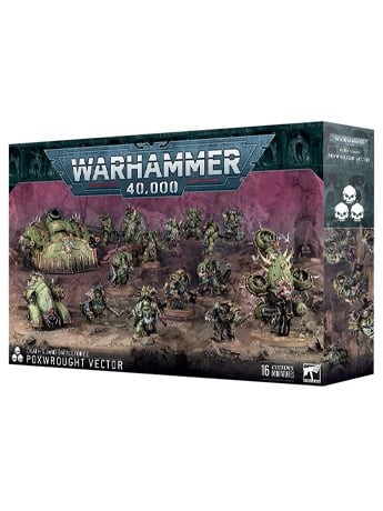 Warhammer 40,000 Death Guard Battleforce Poxwrought Vector Citadel Miniatures Set Gallery Image 2