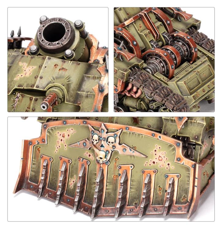 Warhammer 40,000 Death Guard Battleforce Poxwrought Vector Citadel Miniatures Set Gallery Image 10