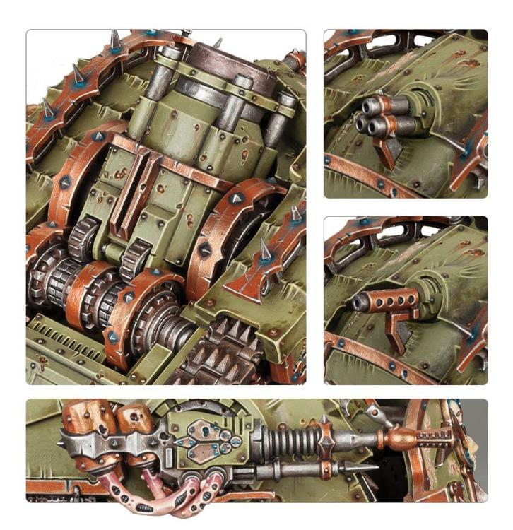 Warhammer 40,000 Death Guard Battleforce Poxwrought Vector Citadel Miniatures Set Gallery Image 11