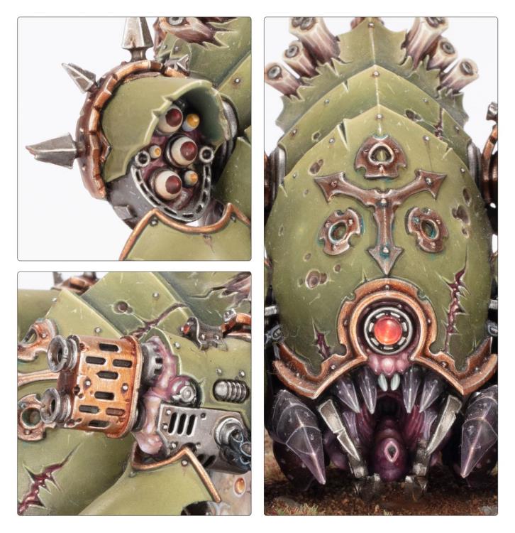 Warhammer 40,000 Death Guard Battleforce Poxwrought Vector Citadel Miniatures Set Gallery Image 9