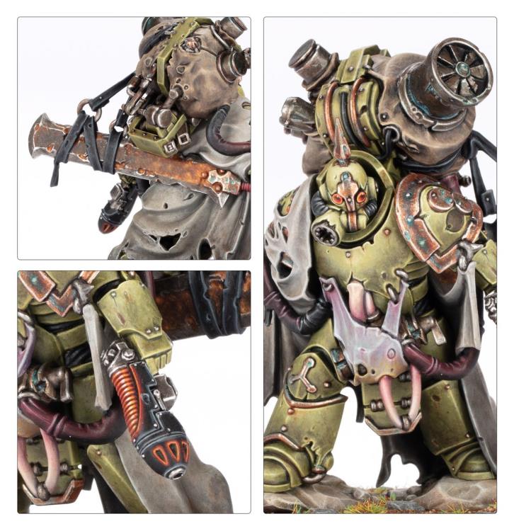 Warhammer 40,000 Death Guard Battleforce Poxwrought Vector Citadel Miniatures Set Gallery Image 7