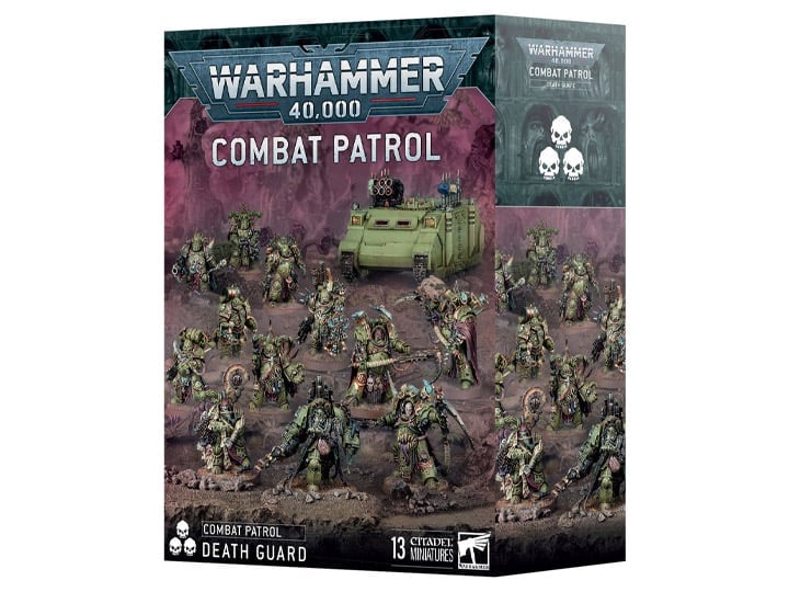 Warhammer 40,000 Death Guard Combat Patrol Citadel Miniatures Set
